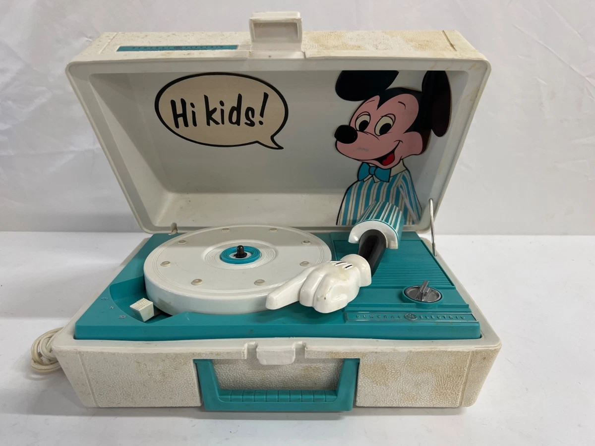Vintage Mickey Mouse Record Player Players for sale | eBay