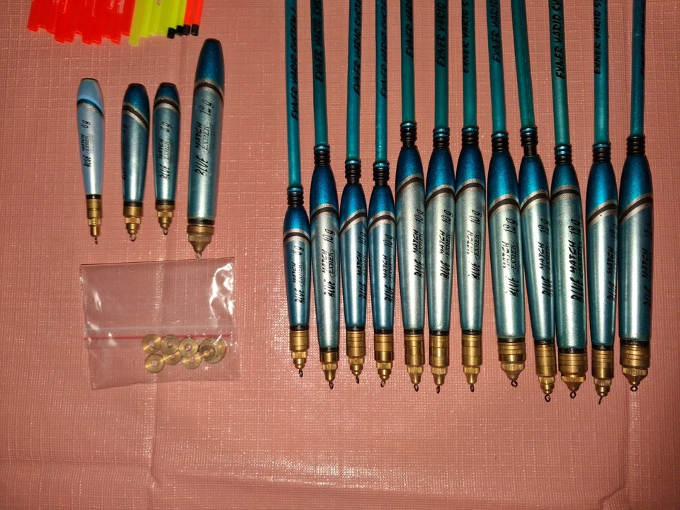 EXNER Vario Match Blue 12 Waggler mit Zubehör & Box im Set 1. - Bild 3 von 4