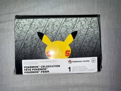 Pokemon Celebration (25th Anniversary) Double Deck Box - Pokemon Center SEALED