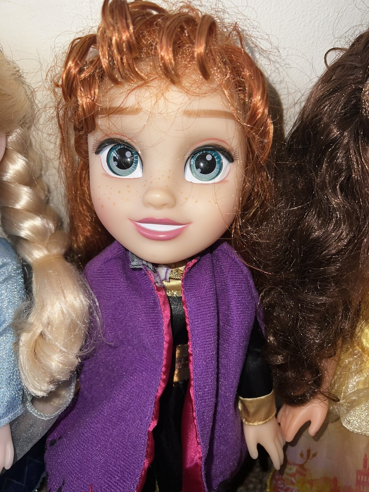 Princess large doll set 15inch play dolls ariel belle elsa anna frozen