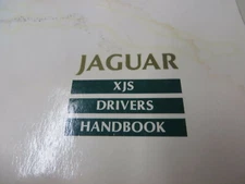 JAGUAR XJS DRIVERS HANDBOOK OWNERS MANUAL OEM # AKM9157 ed. 4 good used