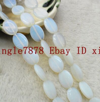Natural 13x18mm White Sri Lanka Moonstone Oval Gemstone Loose