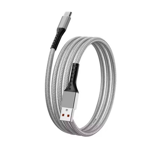 USB C Charger Braided Cable 1m 2m Fast Charging USB-A to USB-C Lead - Zdjęcie 23 z 24