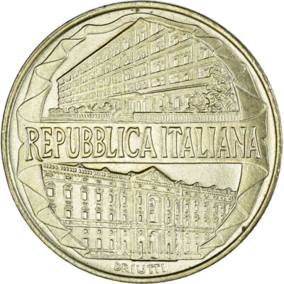 処分価格　希少　FLORENZA 天使のブックマーク ヴィンテージ Italy Coin 200 Lire Academy of 