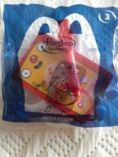 New 2020 McDonald's Happy Meal Toy Hasbro Gaming 3 OPERATION FREE SHIPPING