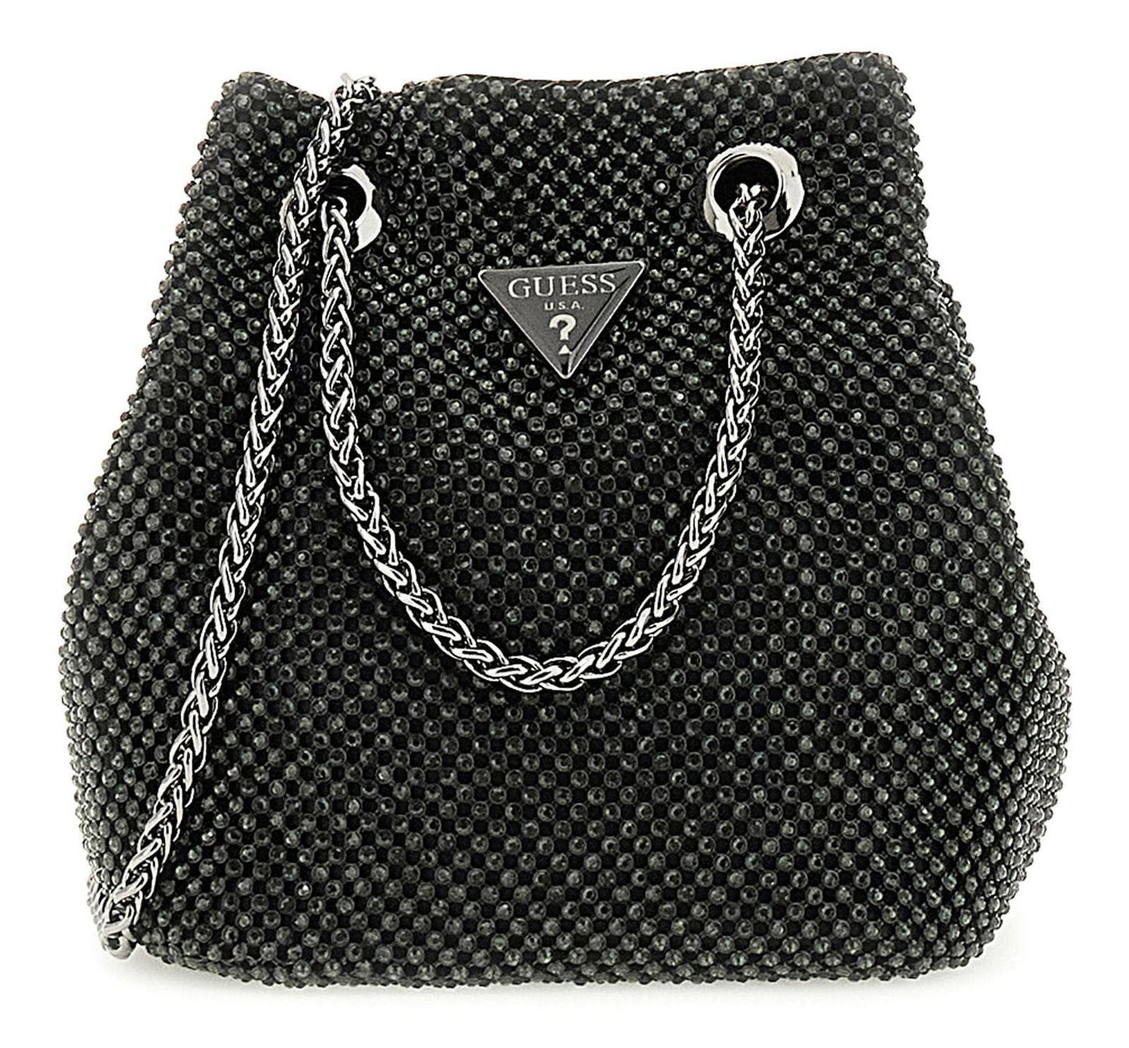 GUESS evening bag Zalina Mini Pouch Black