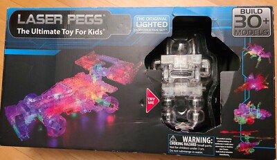 LASER PEGS 981075-30 MODELS IN 1-THE ULTIMATE TOY FOR KIDS-F-14 TOMCAT LIGHTED.