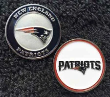 New Licensed NFL New England Patriots Golf Ball Marker  