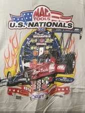 VRHTF VTG COOL NHRA "NHRA 2003 49TH ANNUAL US NATIONALS IRP INDY" T-SHIRT 2XL