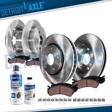 10pc Front Rear Brake Rotors Ceramic Brake Pads Kit for 2012-2017 Toyota Prius V