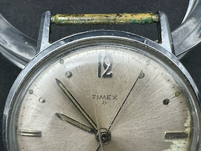 Vintage 1965 Timex Marlin 21 JEWEL Manual Wind Watch 6517-7265 | eBay