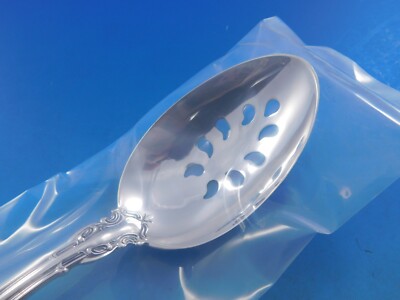 Gorham Strasbourg Sterling Silver Pierced Serving Spoon