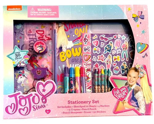 JoJo Siwa Stationery Set - New in Box - Great Gift 191537074760 | eBay