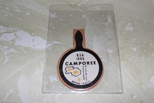 VINTAGE LEATHER BSA 1966 CAMPOREE EASTERN DISTRICT BRONX G.N.Y.C. PATCH