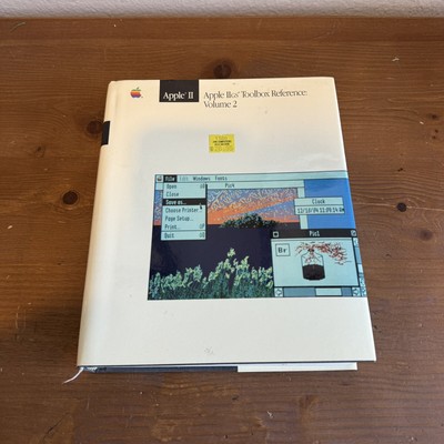 APPLE IIGS TOOLBOX REFERENCE By Apple Computer Inc & Apple Inc Computer Volume 2