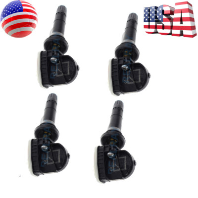 4x Ruzhu TPMS Tire Pressure Sensors For GM Chevy GMC Buick - 315 MHz - Replaces 13581558, 13586335