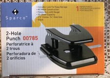 Sparco Heavy Duty Metal 2-Hole Punch - New