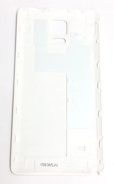 Cubierta trasera de batería OEM Samsung Galaxy Note 4 N910P con NFC "SPRINT" + S/P ~ BLANCO Foto 3 de 3