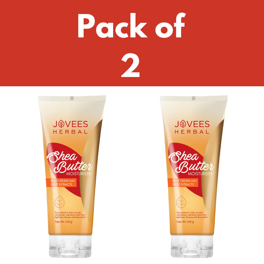 Jovees Herbal Shea Butter Moisturiser With Shea Butter & Fruit Extracts 100g