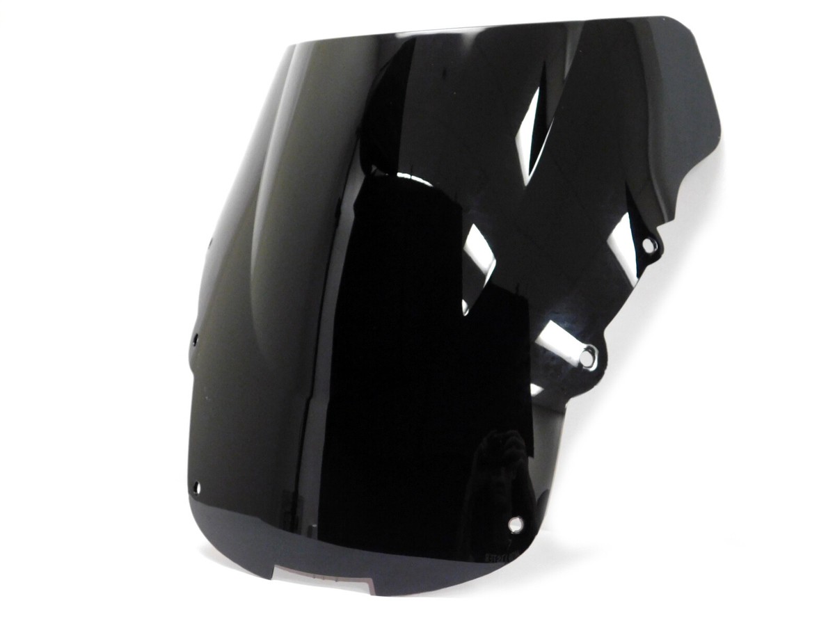 ABS Black Double Bubble Windshield Windscreen for 1996-2007 Honda