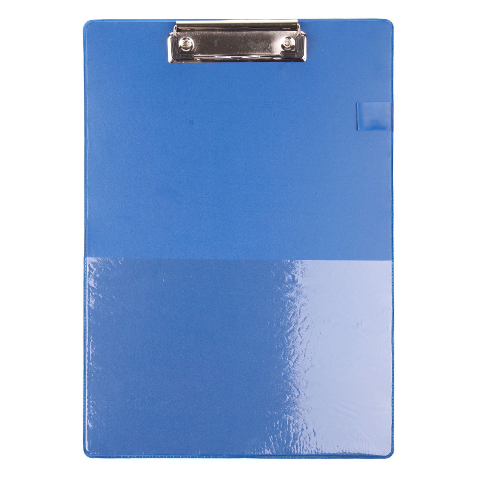 10 x A4 Clipboard PVC With Pen Holder Blue/Black Clip Board Clipboards