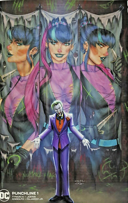 PUNCHLINE #1 Ryan Kincaid Minimal Trade Variant Cover Comics Elite DC Comics