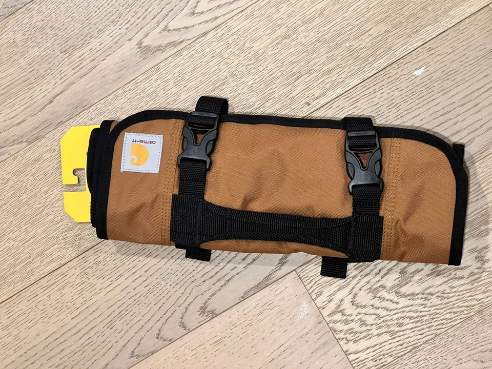 Carhartt 18 Pocket Utility One Size, Essential Tool Roll (Carhartt Brown) - Image 3 of 4