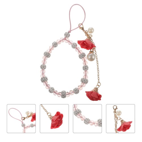 Handy Charme Gurt Telefon Kurze Lanyard Kristall Armband Armband - 第 5/12 張圖片