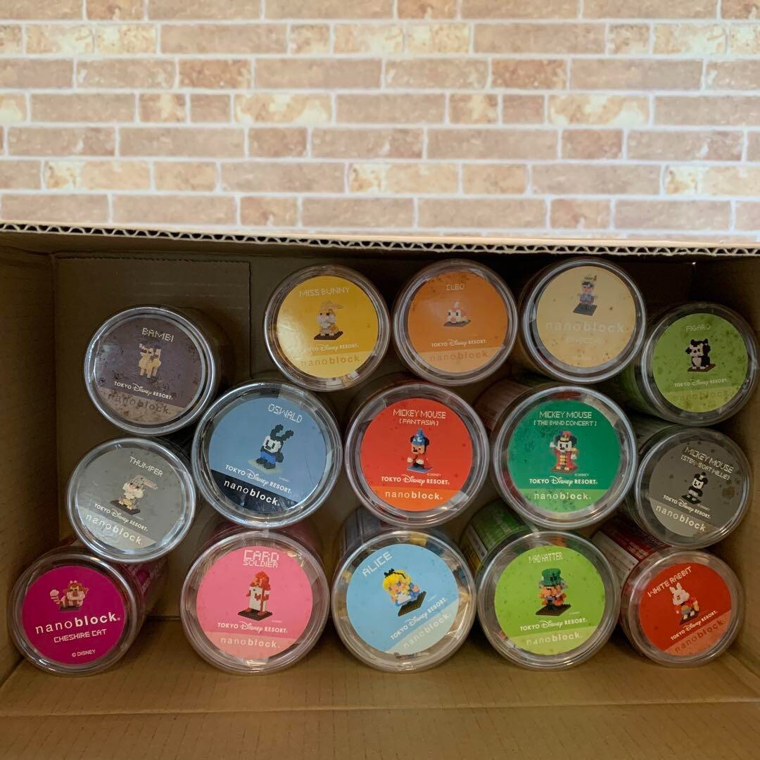 Nanoblock Disney 15 Pieces Alice In Wonderland And More | eBay