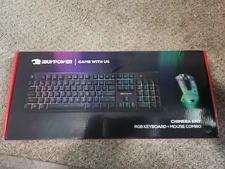 iBUYPOWER Chimera KM7 RGB Keyboard + Mouse Combo - Black - Brand New