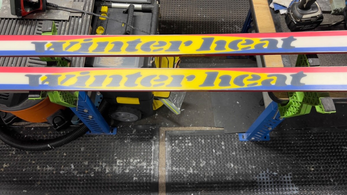 K2 skis, vintage 1998 Winter Heat M5 190cm Moseley Nagano