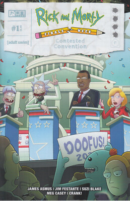 Rick and Morty Finals Week Contested Convention Neuware 2024 new