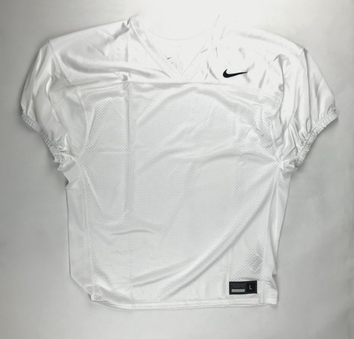 Nike Elite Mesh Football Practice Jersey Men's Large White AO4801 - Afbeelding 1 van 2