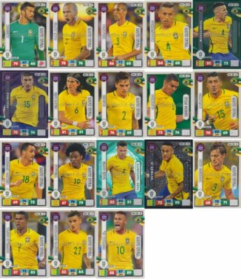 Panini Adrenalyn XL Road to World Cup 2018 - Mannschaft Brasilien aussuchen