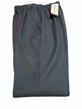 Alfred Dunner Size 12. Classic Fit Pant. Black Polyester. Medium Proportioned.