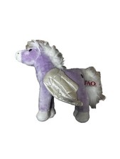 FAO SCHWARZ PURPLE AND WHITE PEGASUS TOYS R US EXCLUSIVE