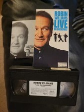 ROBIN WILLIAMS - Live on Broadway (2002) VHS