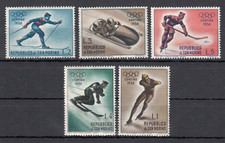 Winter Olympics Cortina x5 San Marino MNH  1956 (145168)