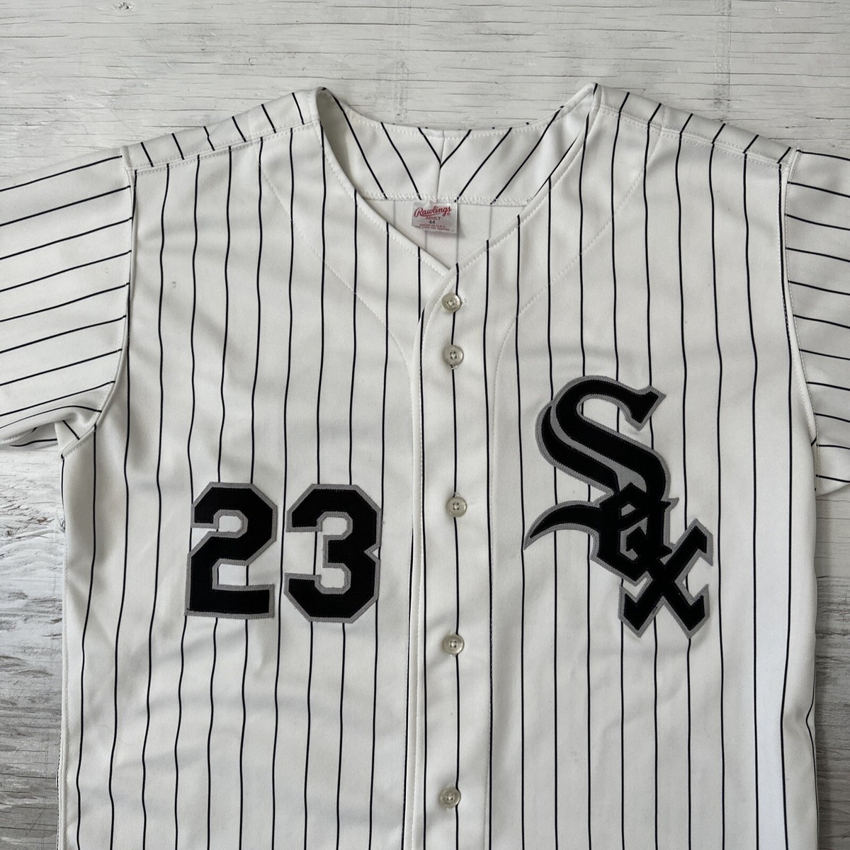 Vintage Rawlings Chicago White Sox #23 Robin Ventura Jersey Size