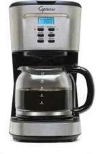 Capresso 12-Cup Programmable Coffee Maker, Stainless  Steel