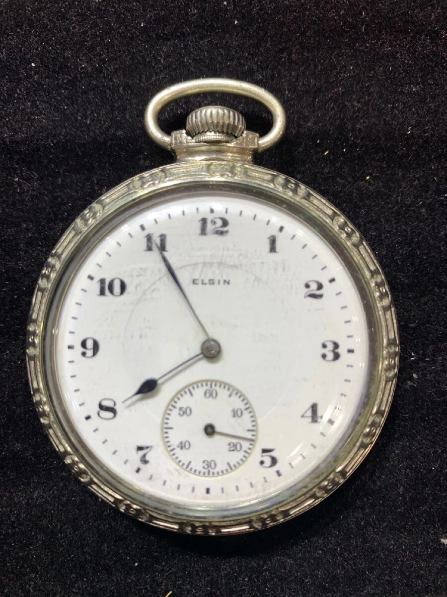 1920 elgin pocket clearance watch