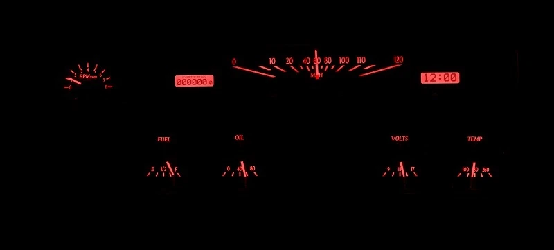Dakota Digital 1964-65 Lincoln Continental Analog Dash Gauge System VHX-64L-K-R - Image 3 of 4