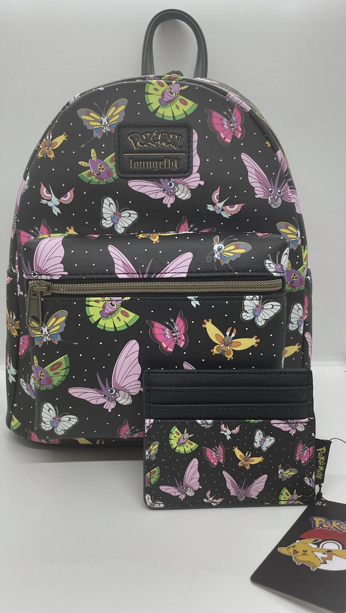 NWT Loungefly Winged Pokemon Backpack Amazon.com: Loungefly Pokemon Winged Pokemon Types Mini  main image 3