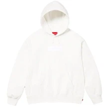 CONFIRMED ORDER✅ X-LARGE Supreme Box Logo Hooded Sweatshirt White FW23 BOGO 2023