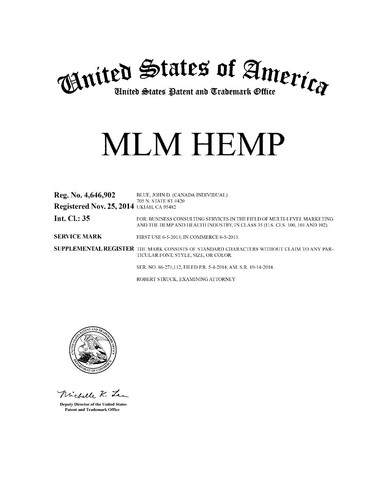 MLM HEMP® / solid brand name - Picture 2 of 2