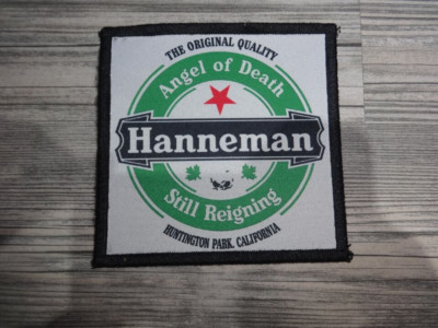 Jeff Hanneman Patch trash metal RIP Angel Of Death Slayer x