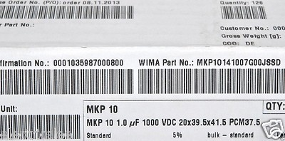 B32654A6105J000 - Epcos - Condensatore A Film Per Scopi Generici, PP - Foto 4