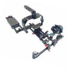 SHOOTVILLA Shoulder Steady Rig Kit Follow Focus for GH4 GH3 A7 A7r A7s Camera