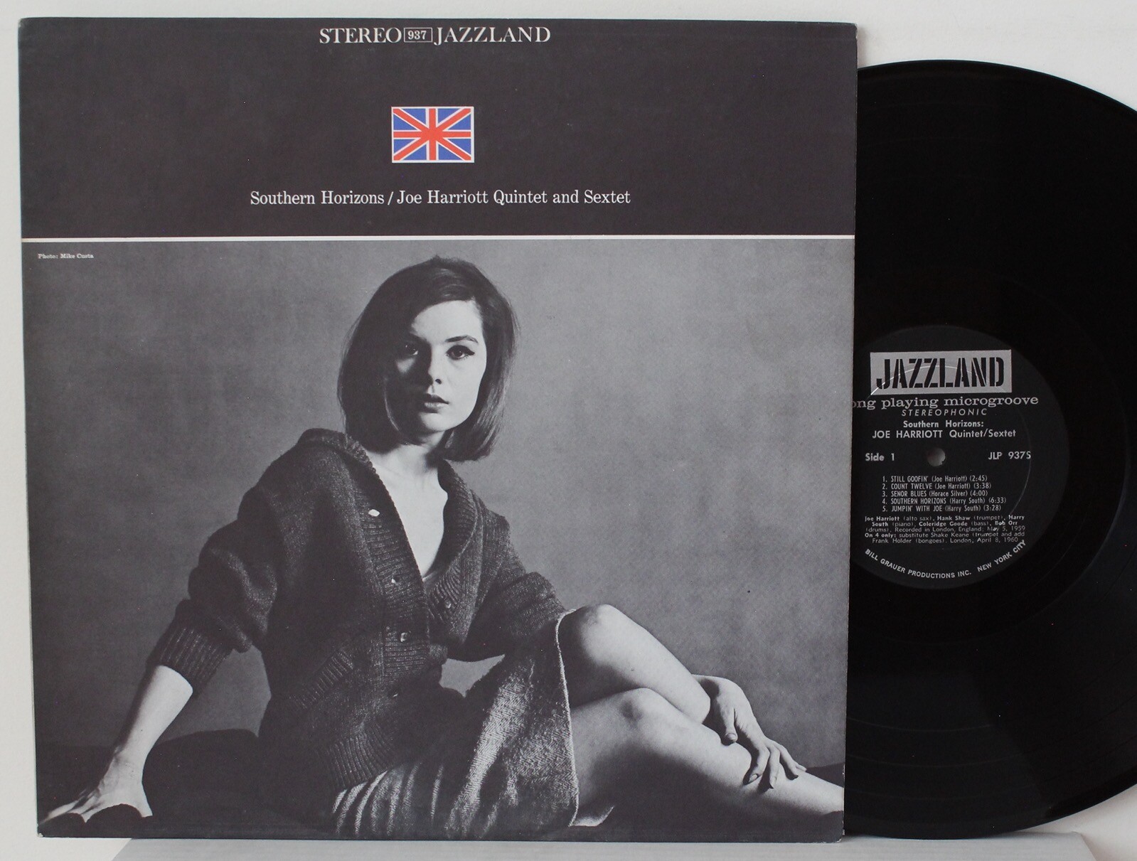 Joe Harriott LP "Southern Horizons" ~ Jazzland 937S ~ DG Stereo ~ VG++