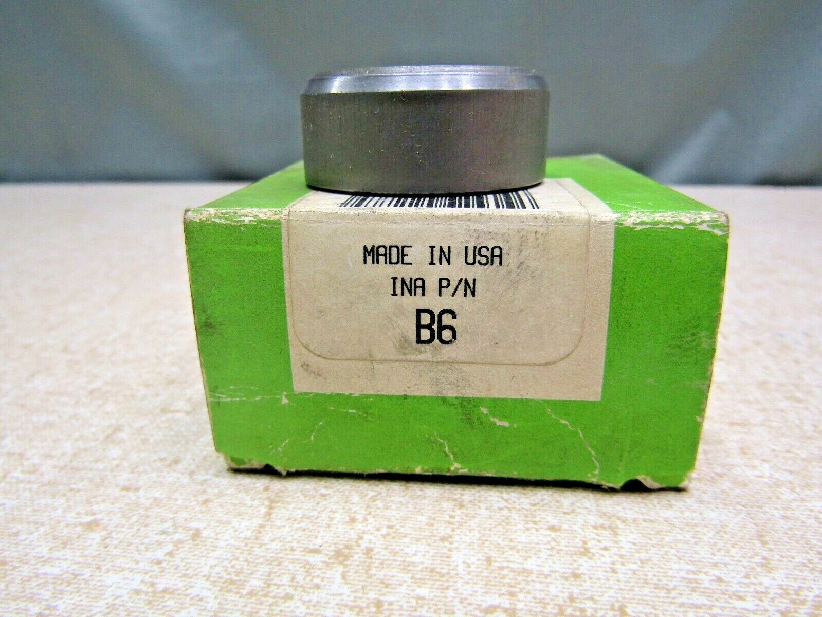 INA B6 .813"X 1.469"X .625", 13/16"X 15/32"X 5/8" Banded Thrust Bearing